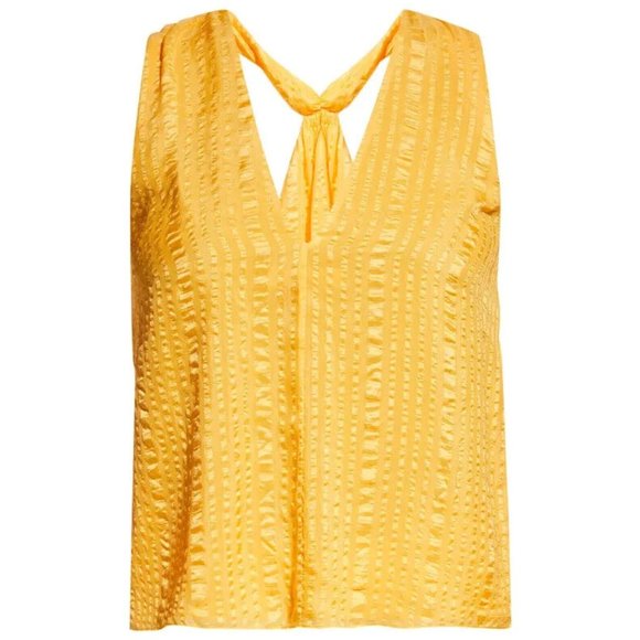 FRAME Summer Designer! 100% Silk- Frame Draped Halter Top- Summer women top- NWT - Picture 1 of 3